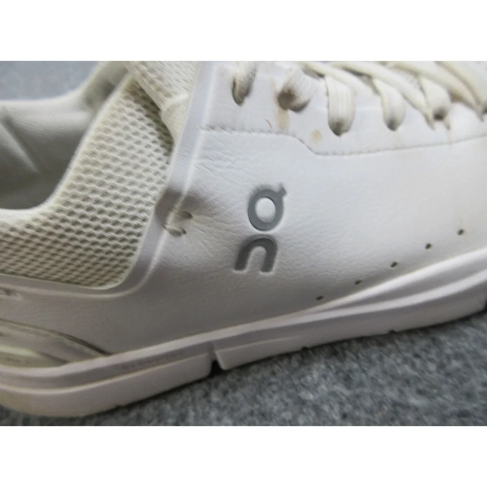 On Running The Roger Shoes Mens Size 8 CloudTec Swiss Tennis Leather Sneakers
